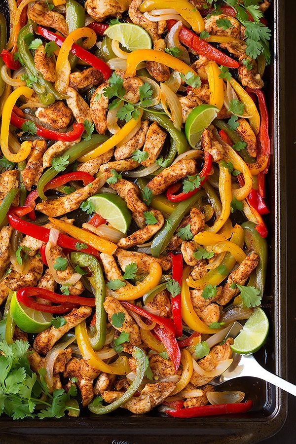 Sheet Pan Fajitas Chicken
 Sheet Pan Chicken Fajitas Cooking Classy