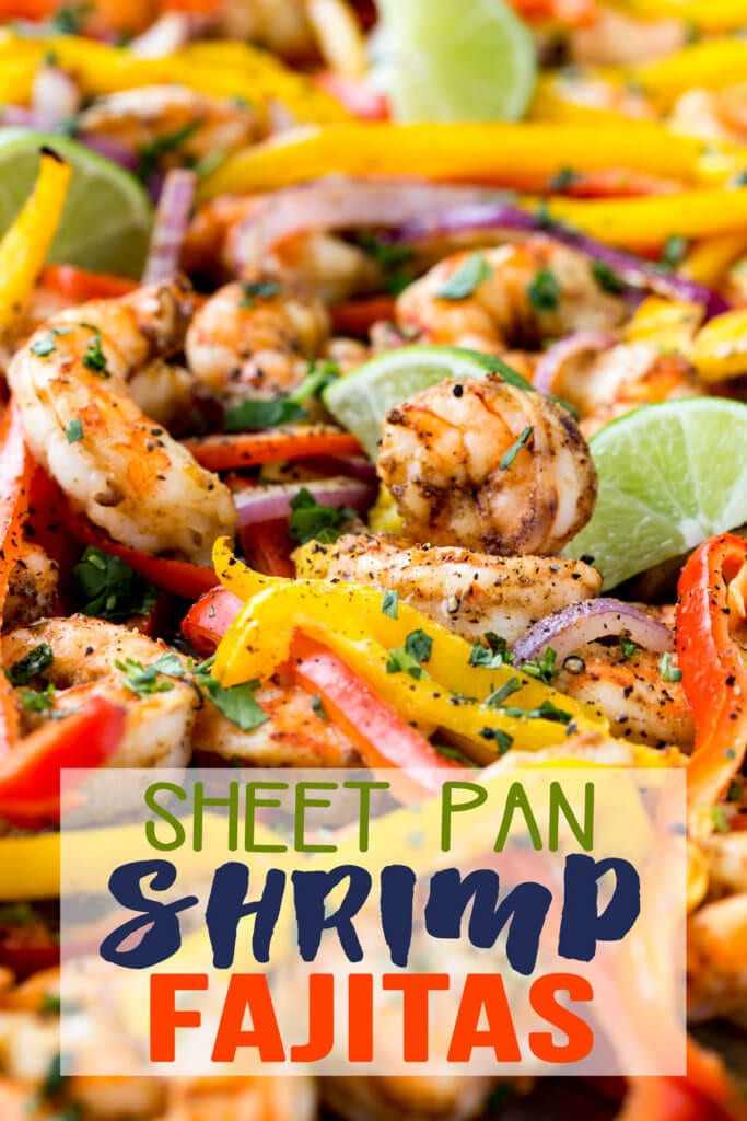 Sheet Pan Shrimp Fajitas
 Sheet Pan Shrimp Fajitas Easy Peasy Meals