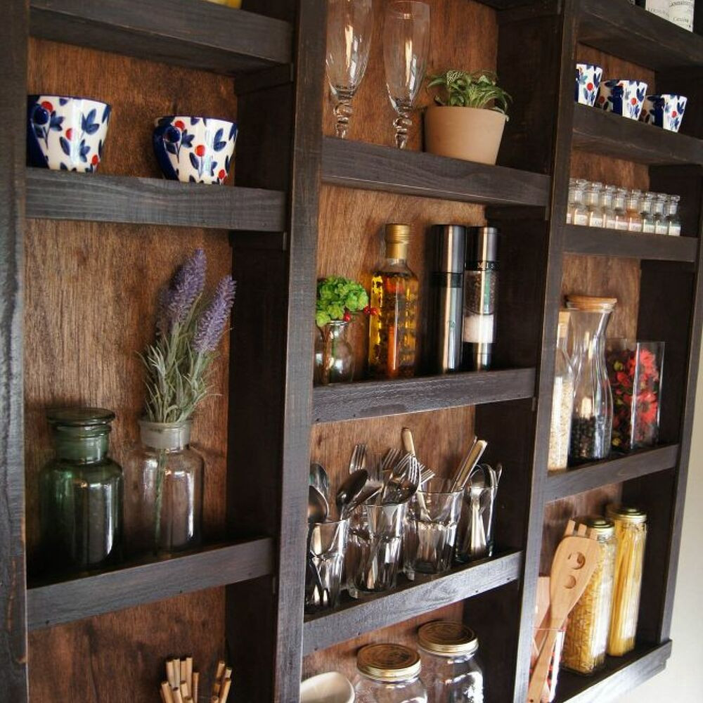 Shelves For Kitchen Wall
 Built in Kitchen Wall Shelves