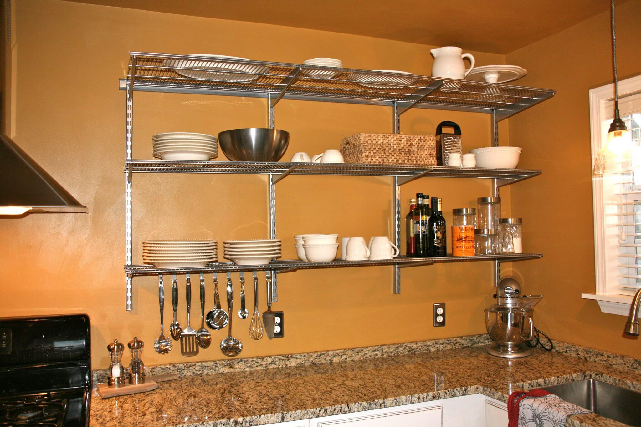 Shelves For Kitchen Wall
 Best Ideas about Wire Wall Racks TheyDesign