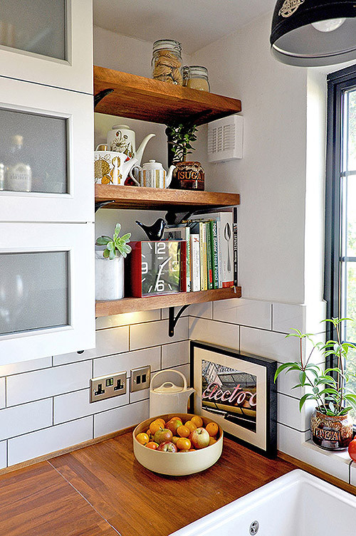 Shelves For Kitchen Wall
 65 Ideas Using Open Kitchen Wall Shelves Shelterness