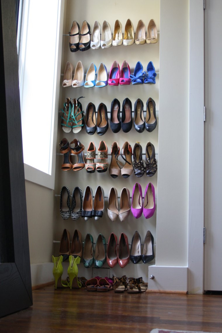 Shoe Organization DIY
 15 Clever DIY Shoe Storage Ideas Grillo Designs