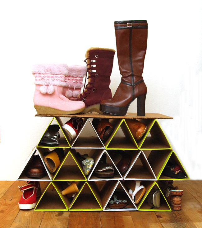 Shoe Organization DIY
 25 DIY Shoe Rack Ideas Keep Your Shoe Collection Neat and