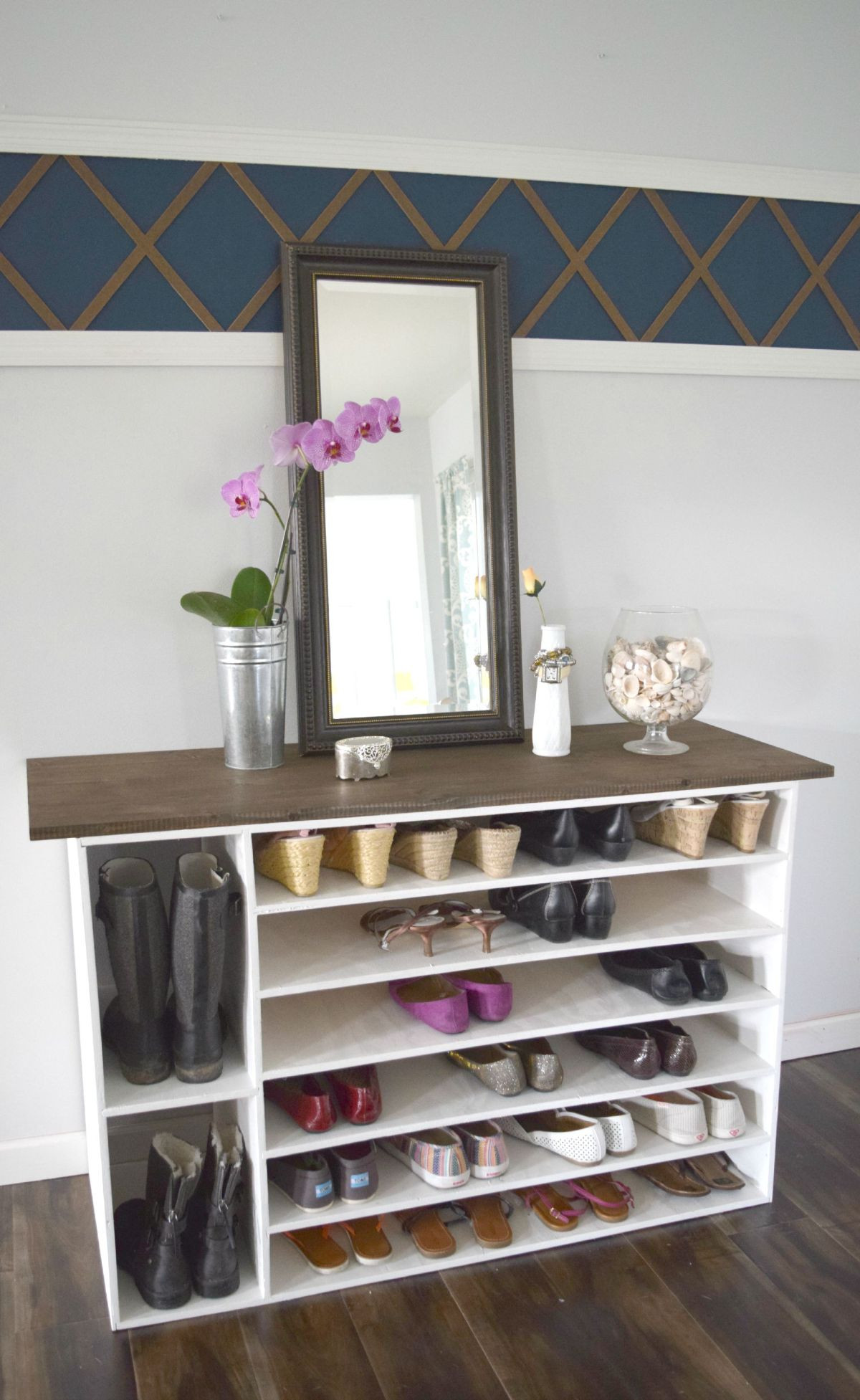 Shoe Rack Designs DIY
 Stylish DIY Shoe Rack Perfect for Any Room