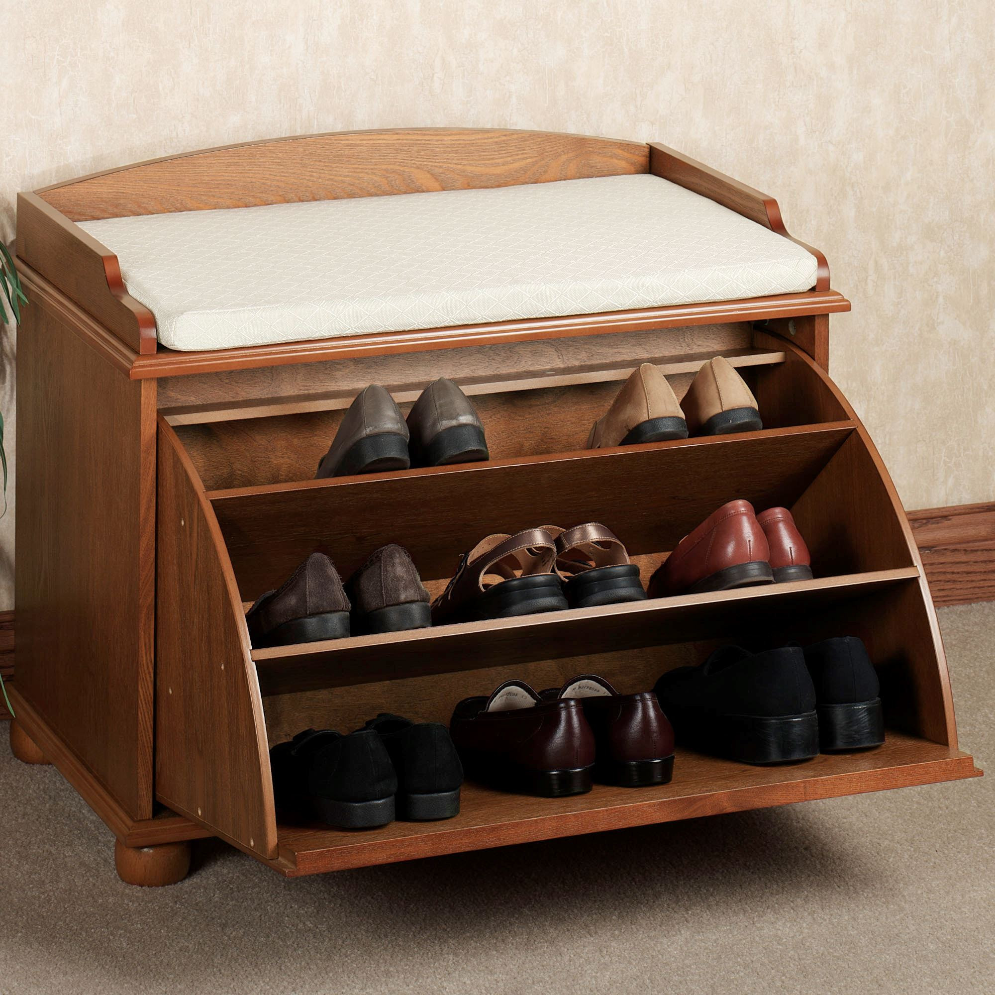 Shoe Storage Cabinet Bench
 Ayden Shoe Storage Bench