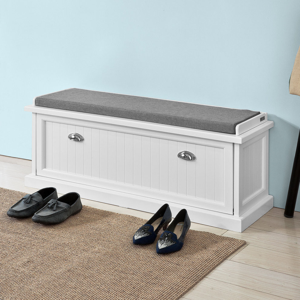 Shoe Storage Cabinet Bench
 SoBuy FSR41 W Shoe Cabinet Shoe Bench Storage Bench with