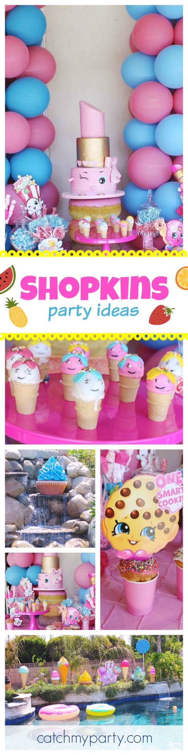 Shopkins Pool Party Ideas
 Shopkins Birthday "Shopkins"