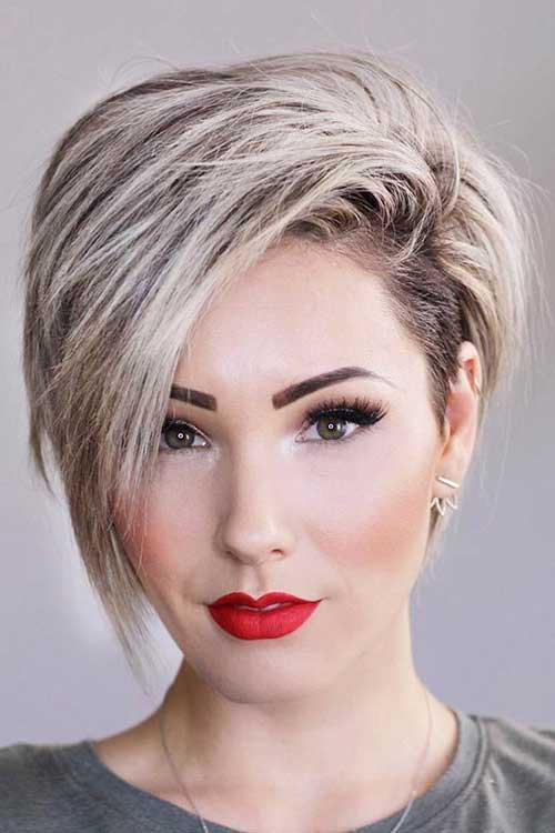 Short Hair Cut
 35 Best Layered Short Haircuts for Round Face 2018