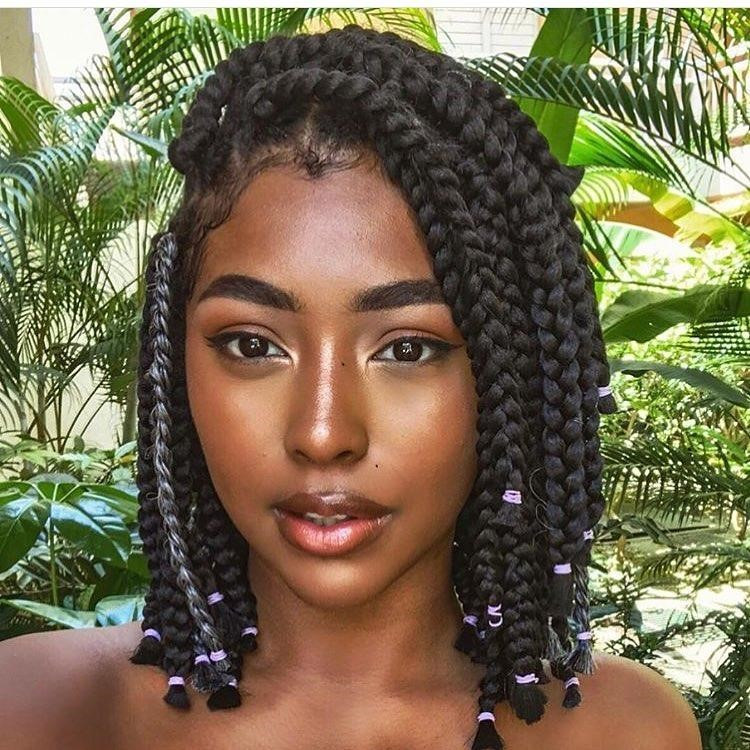 Short Hairstyle With Braids
 Short Braids Hairstyles 2019 s