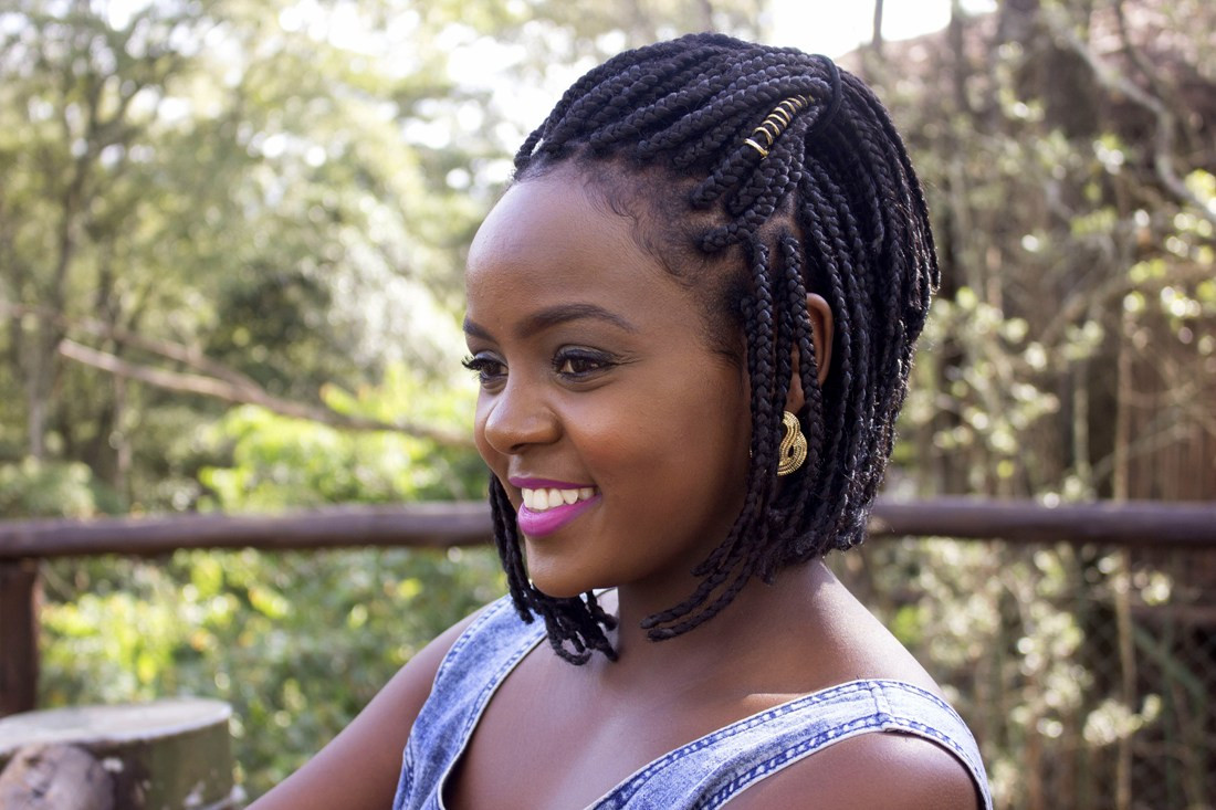 Short Hairstyle With Braids
 Always Cute Short Box Braids