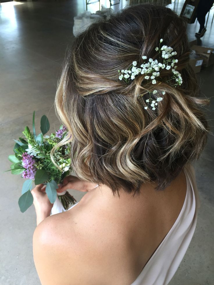 Short Hairstyles For A Wedding Bridesmaid
 23 Most Glamorous Wedding Hairstyle for Short Hair