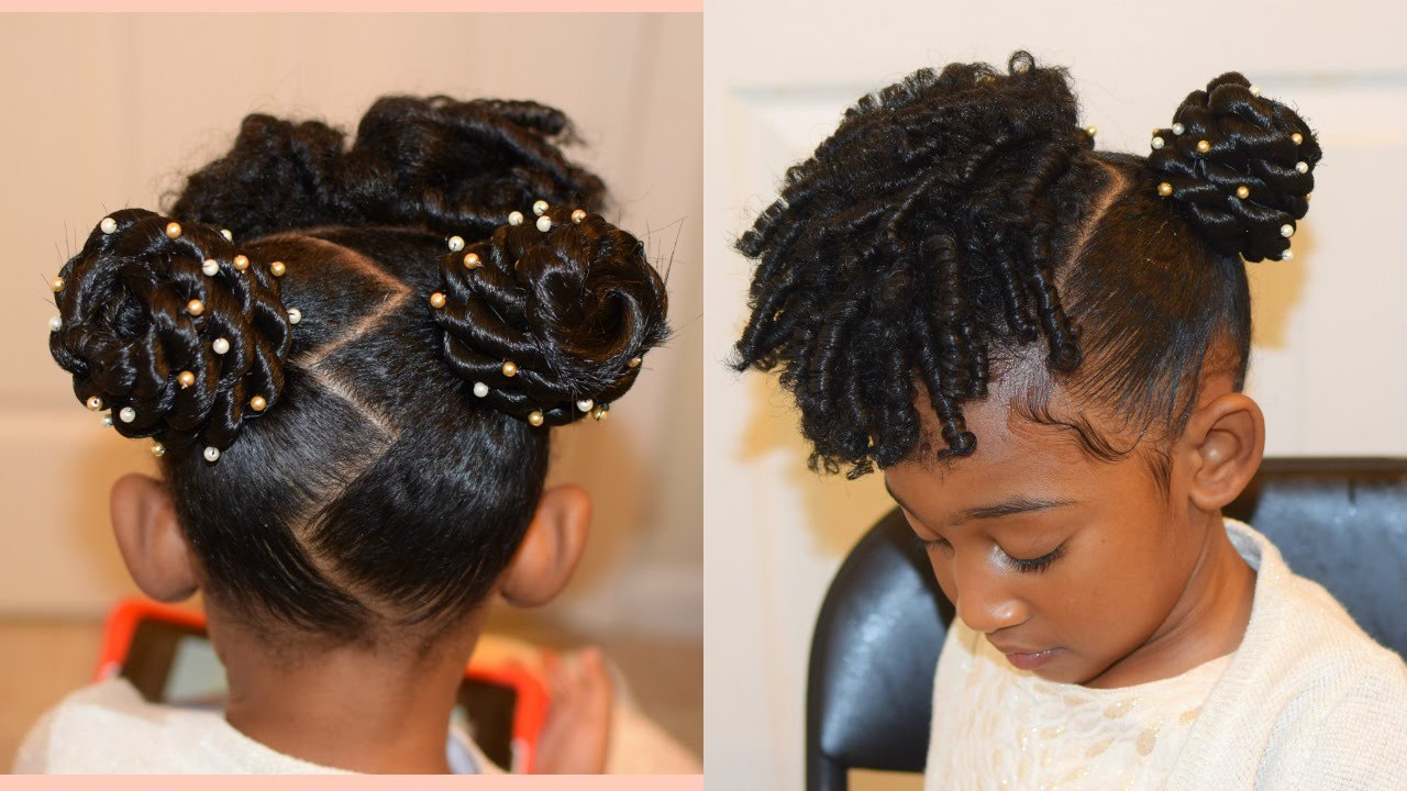 Short Hairstyles For Kids
 KIDS NATURAL HAIRSTYLES THE BUNS AND CURLS Easter