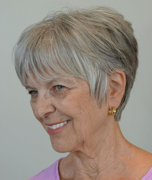 Short Hairstyles For Women Over 60 With Fine Hair
 50 Best Short Hairstyles and Haircuts for Women over 60