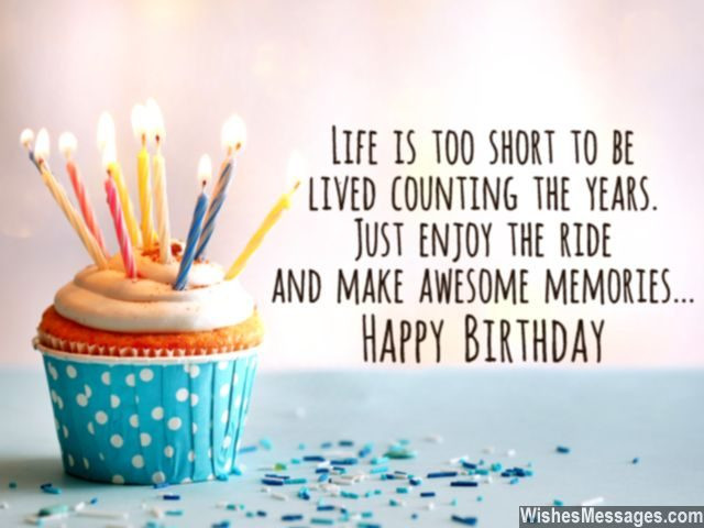 Short Happy Birthday Quotes
 30th Birthday Wishes Quotes and Messages – WishesMessages