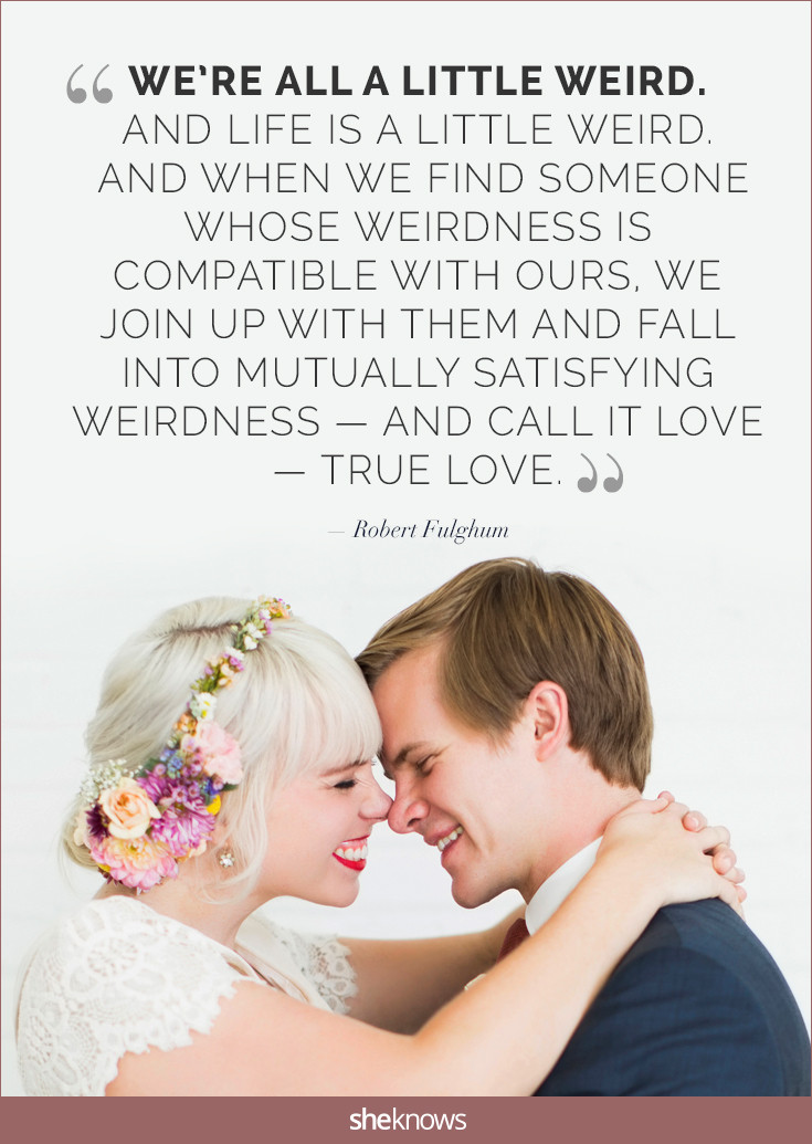 Short Simple Wedding Vows
 15 Love Quotes For Romantic But Not Cheesy Wedding Vows