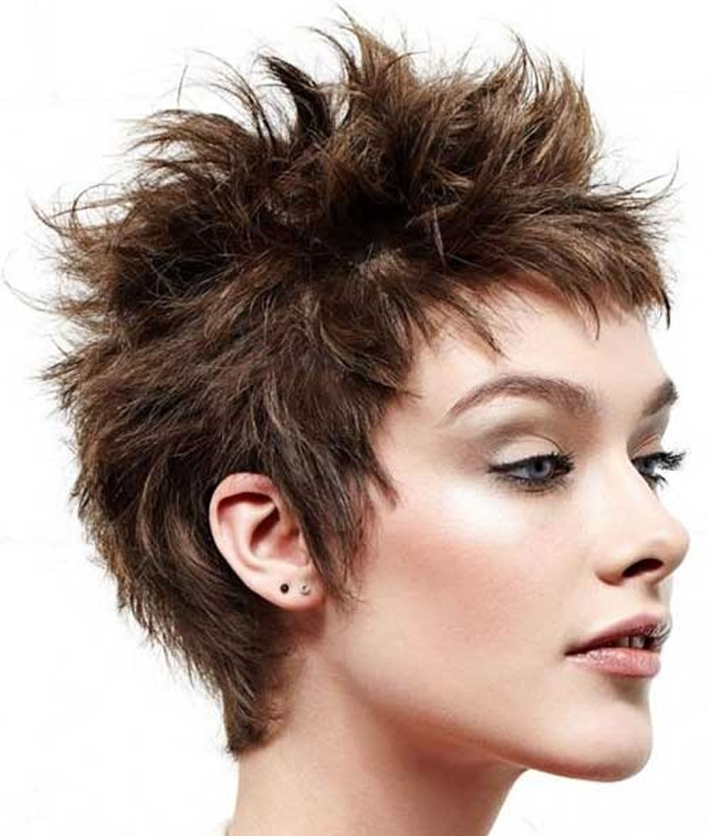 Short Spiky Hairstyles For Fine Hair
 Short Spiky Haircuts & Hairstyles for Women 2018 – Page 8