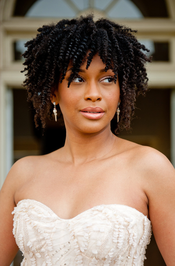 Short Wedding Hairstyles For Black Brides
 Natural Hair Inspiration for Black Brides