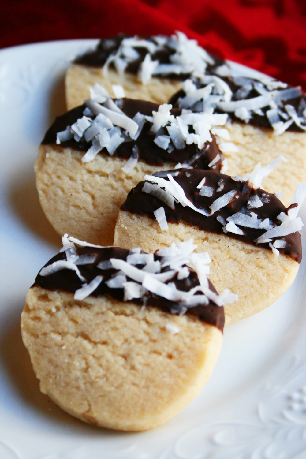 Shortbread Cookies Dipped In Chocolate
 Chocolate Dipped Lemon Shortbread