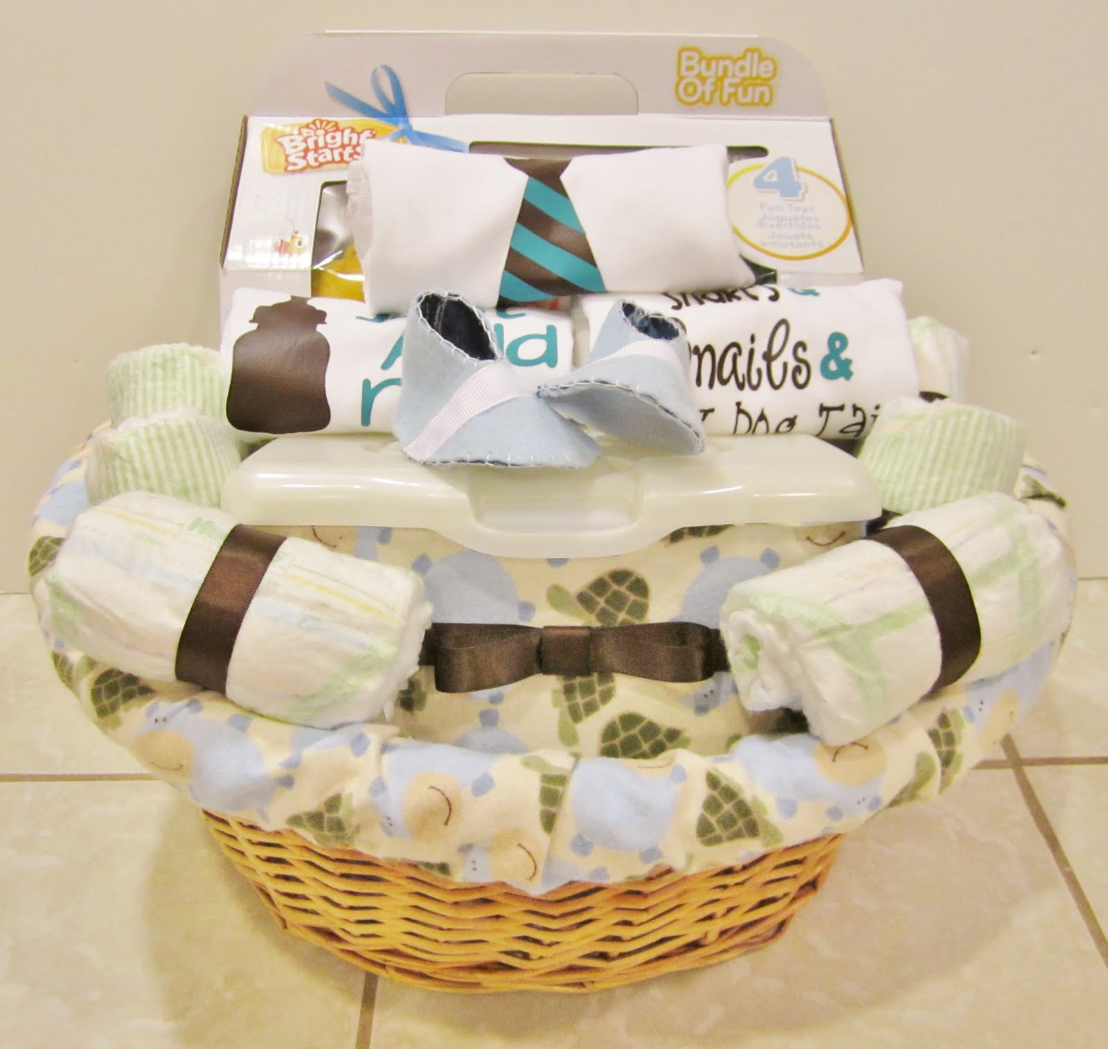 Shower Gift Basket Ideas
 Life in the Motherhood Baby Shower Gift Basket For a