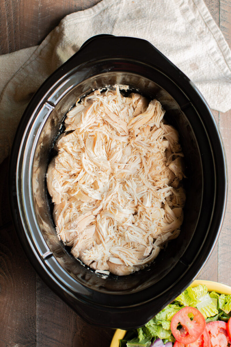 Shredded Chicken Thighs Slow Cooker
 Slow Cooker Shredded Chicken The Magical Slow Cooker