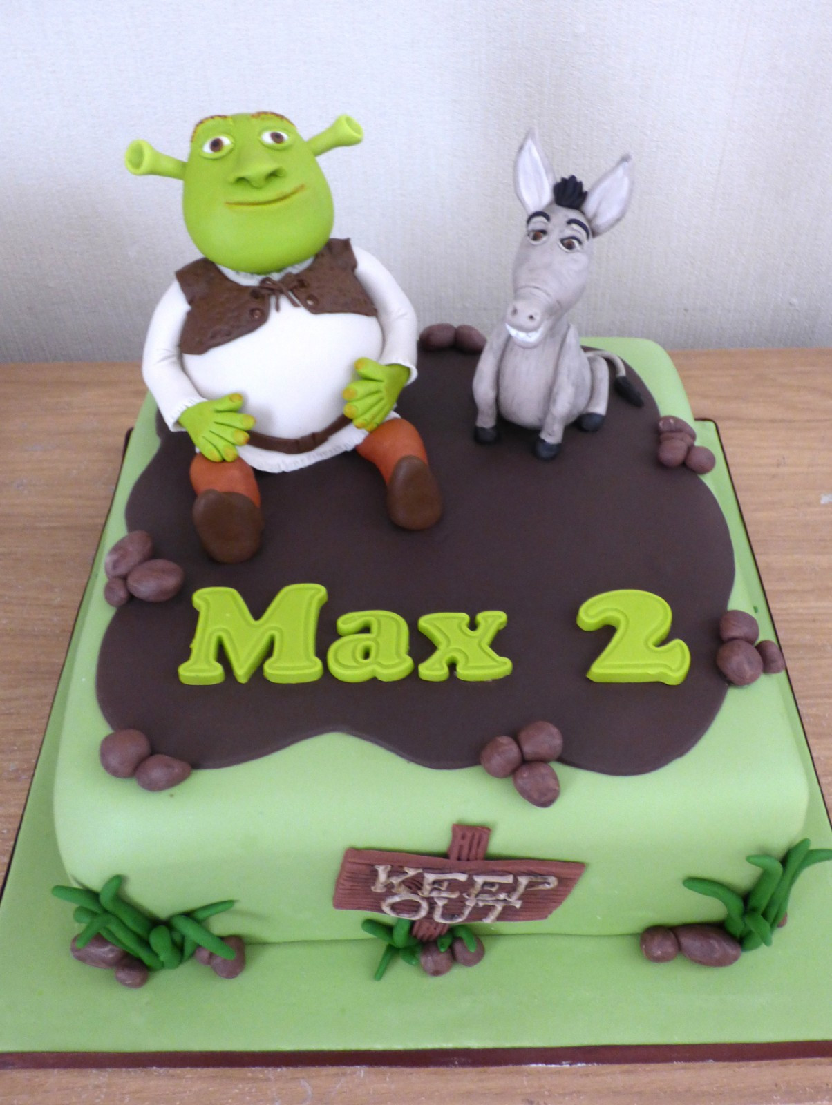 Shrek Birthday Cake
 Shrek and Donkey Birthday Cake Susie s Cakes