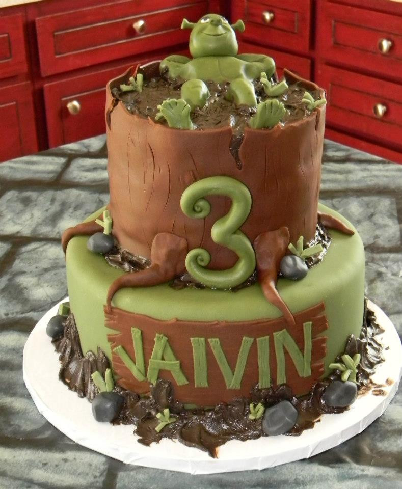 Shrek Birthday Cake
 Shrek cake