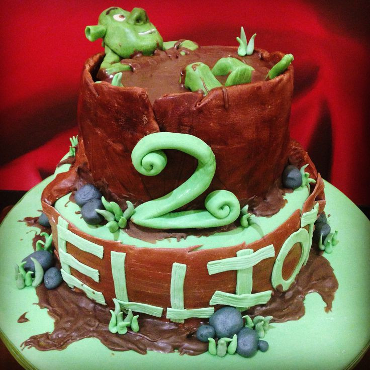 Shrek Birthday Cake
 17 Best images about Shrek Cakes on Pinterest