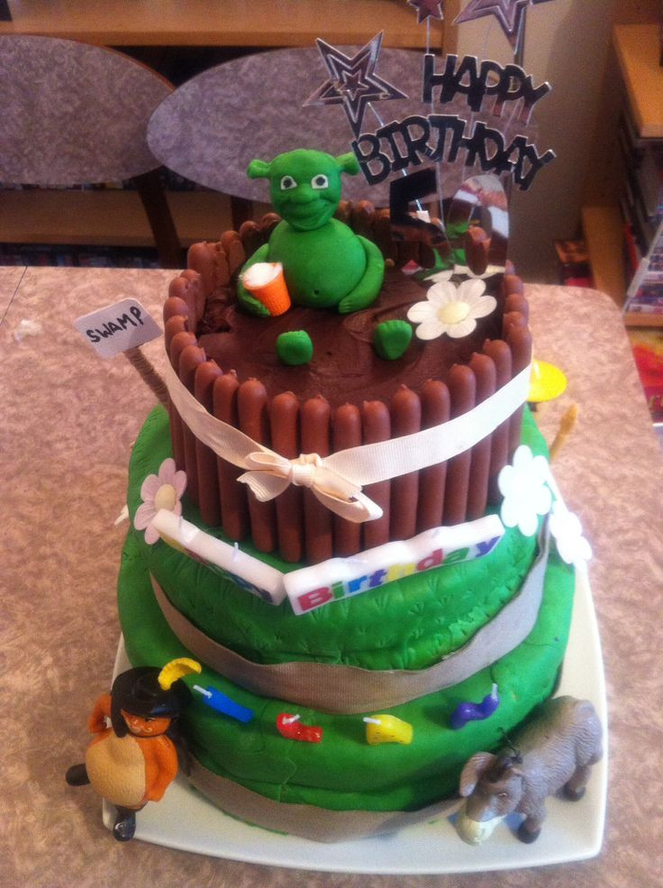 Shrek Birthday Cake
 27 best ideas about Shrek cake on Pinterest