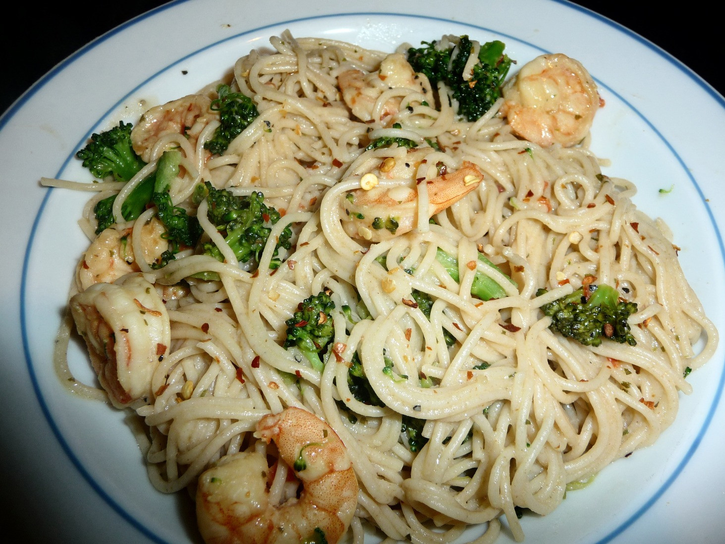 Shrimp And Broccoli Pasta
 Recipe for Lemon Pepper Shrimp Pasta w Broccoli