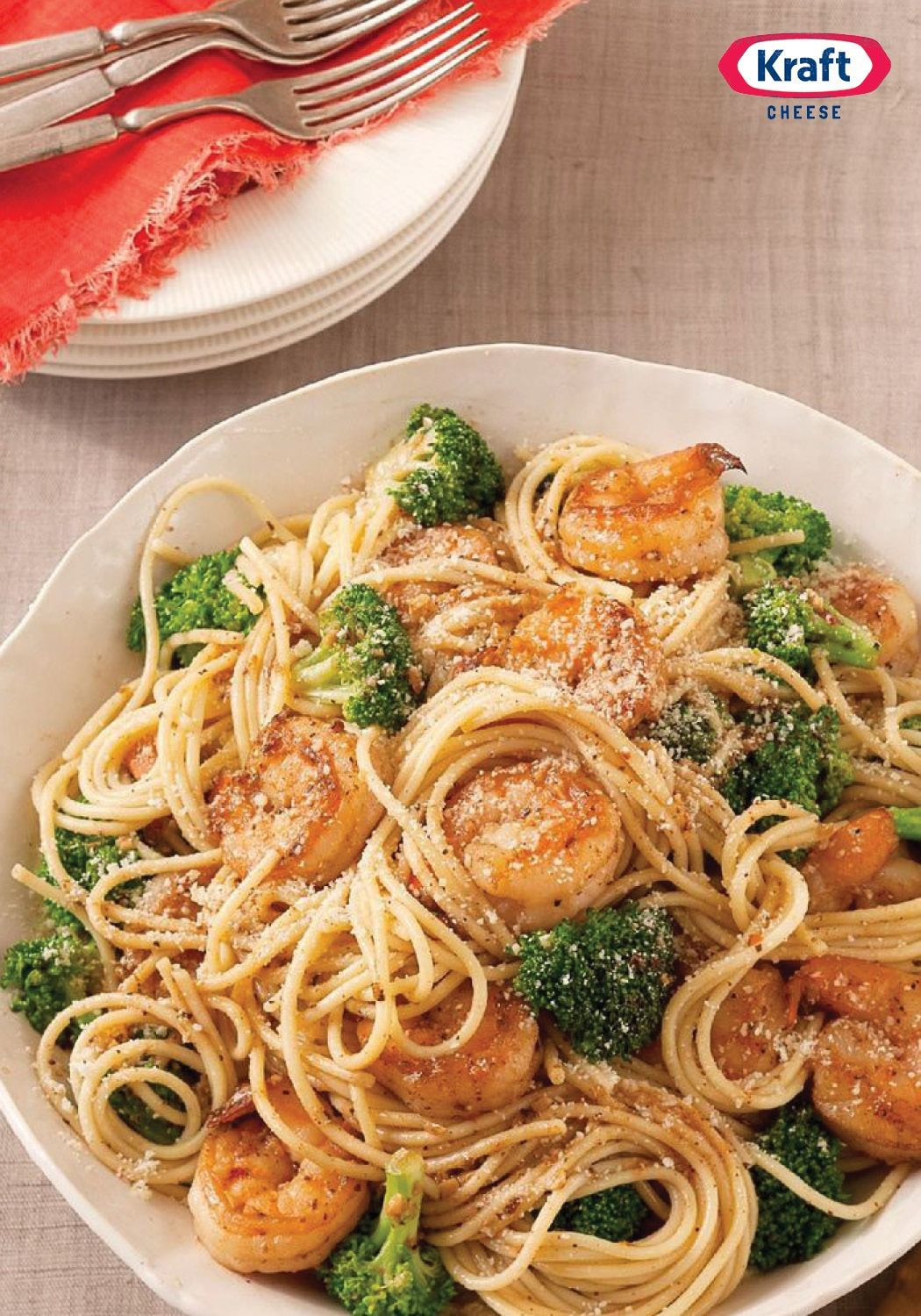 Shrimp And Broccoli Pasta Recipe
 Spaghetti with Garlic Shrimp & Broccoli