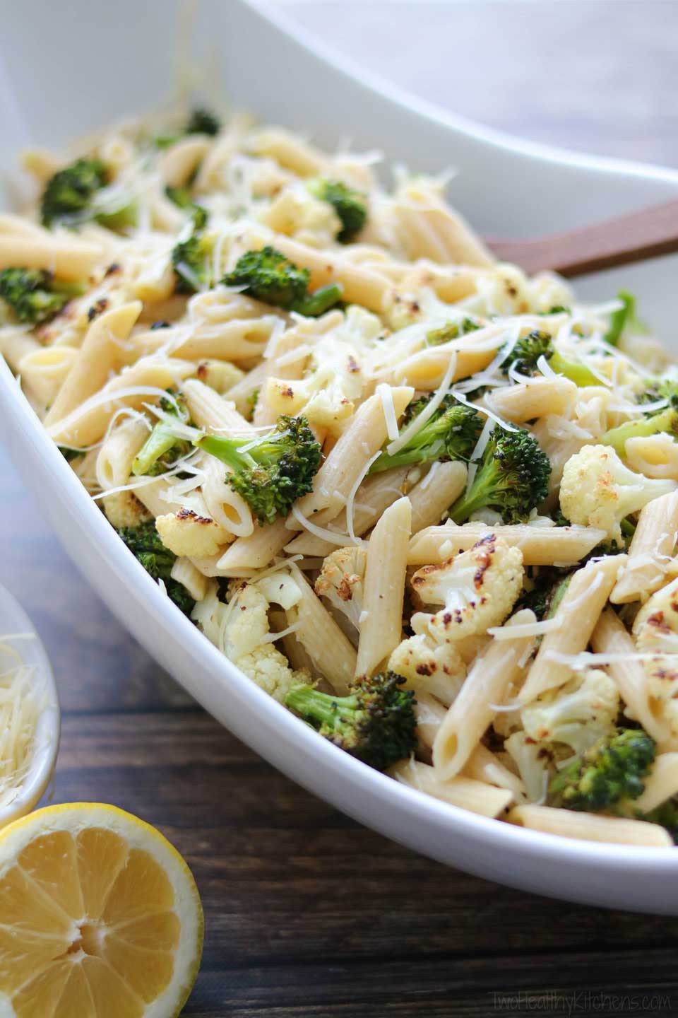 Shrimp And Broccoli Pasta Recipe
 Roasted Broccoli and Cauliflower Pasta with Parmesan