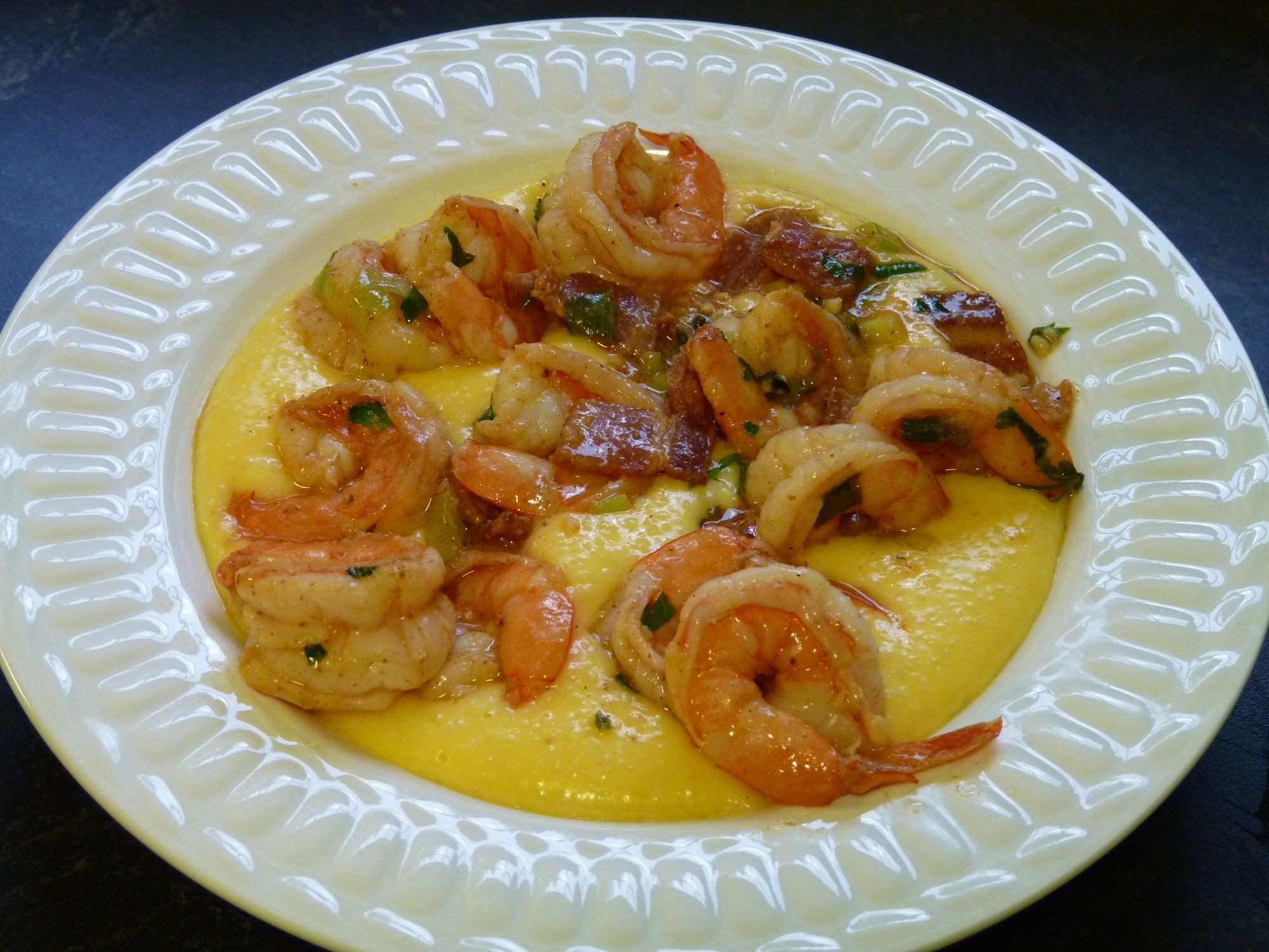 Shrimp And Cheese Grits Recipe
 Cajun Shrimp with Cheese Grits – The Wicker Chicken