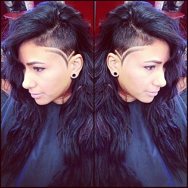 Side Cut Hair Female
 25 Hot and y Shaved Sides Hairstyles You Should Try ASAP