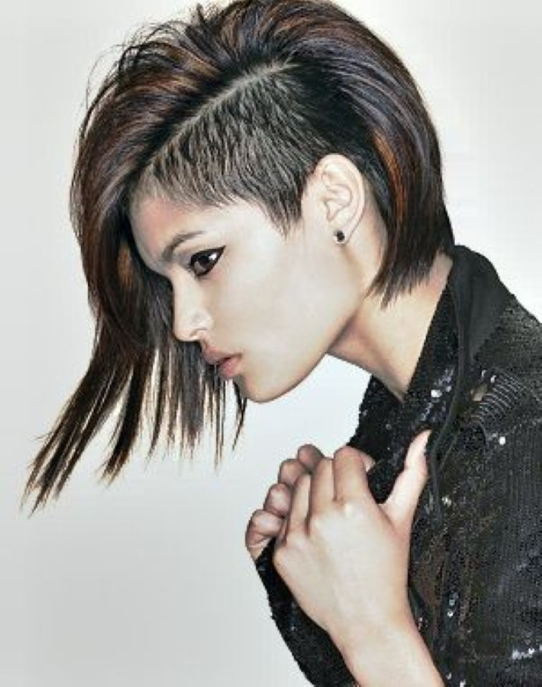 Side Cut Hair Female
 20 Shaved Hairstyles For Women The Xerxes