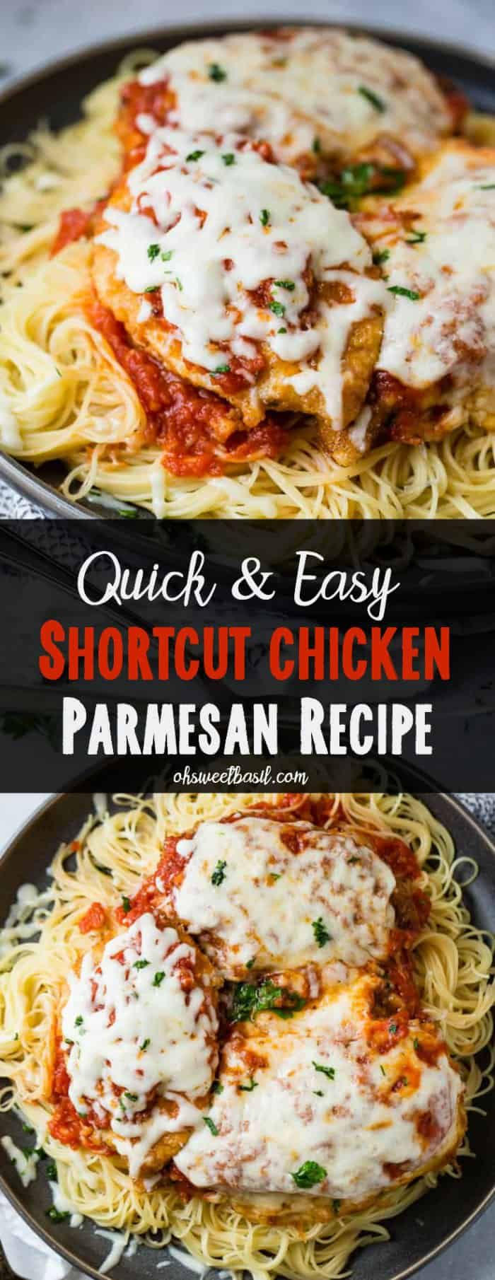 Side Dishes For Chicken Parmesan
 Quick and Easy shortcut Chicken Parmesan