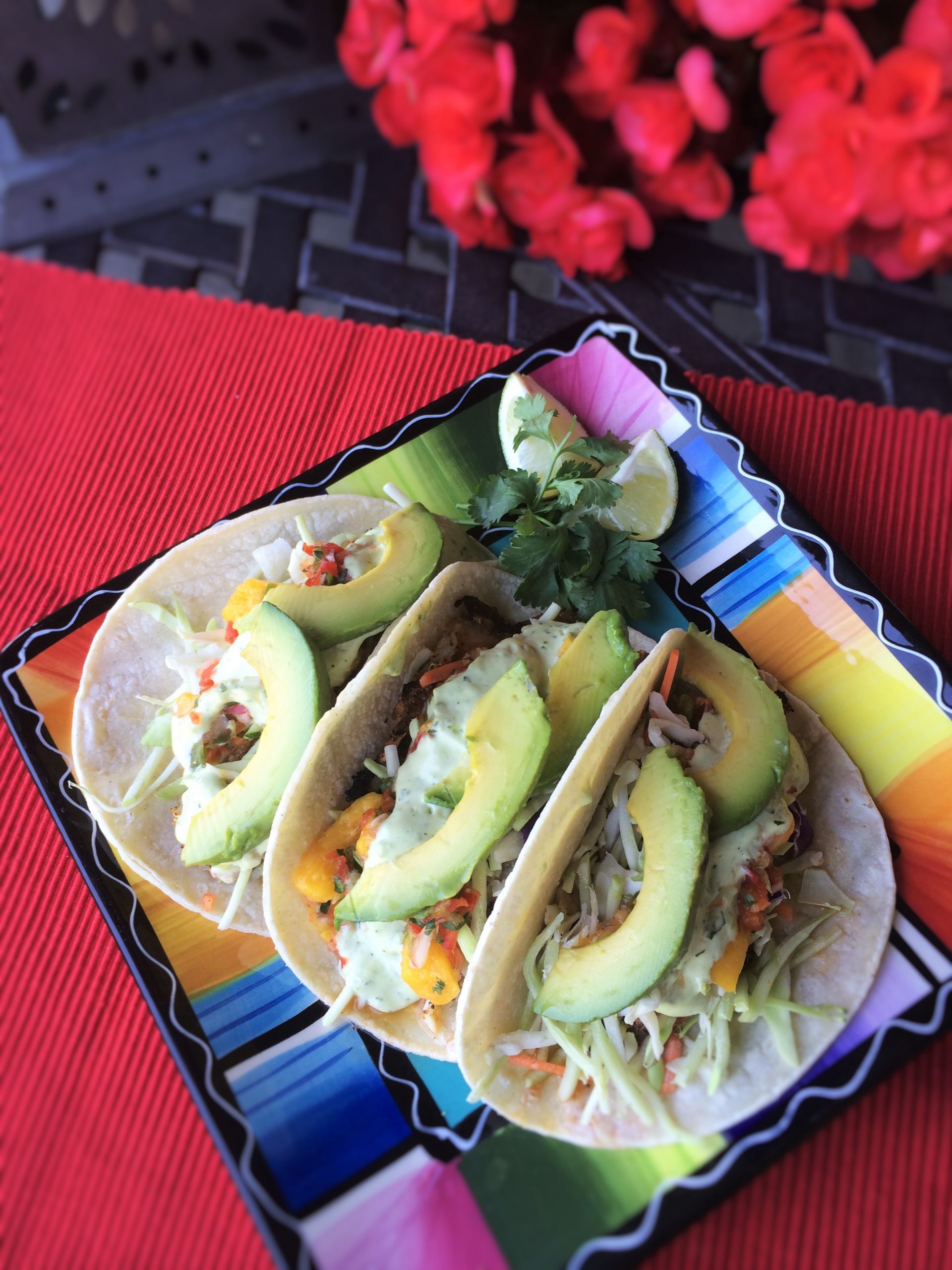 Side Dishes For Fish Tacos
 Baja Fish Tacos with Mango Salsa