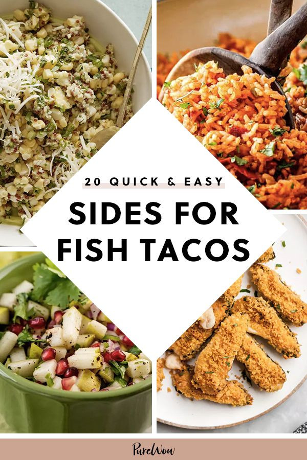 Side Dishes For Fish Tacos
 20 Quick and Easy Sides for Fish Tacos