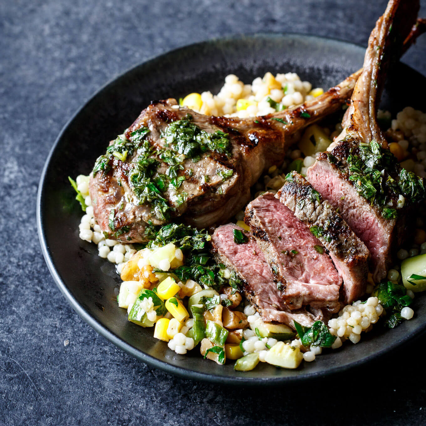 Side Dishes For Lamb Chops
 Grilled Lamb Chops with Mint Chimichurri d Appetite