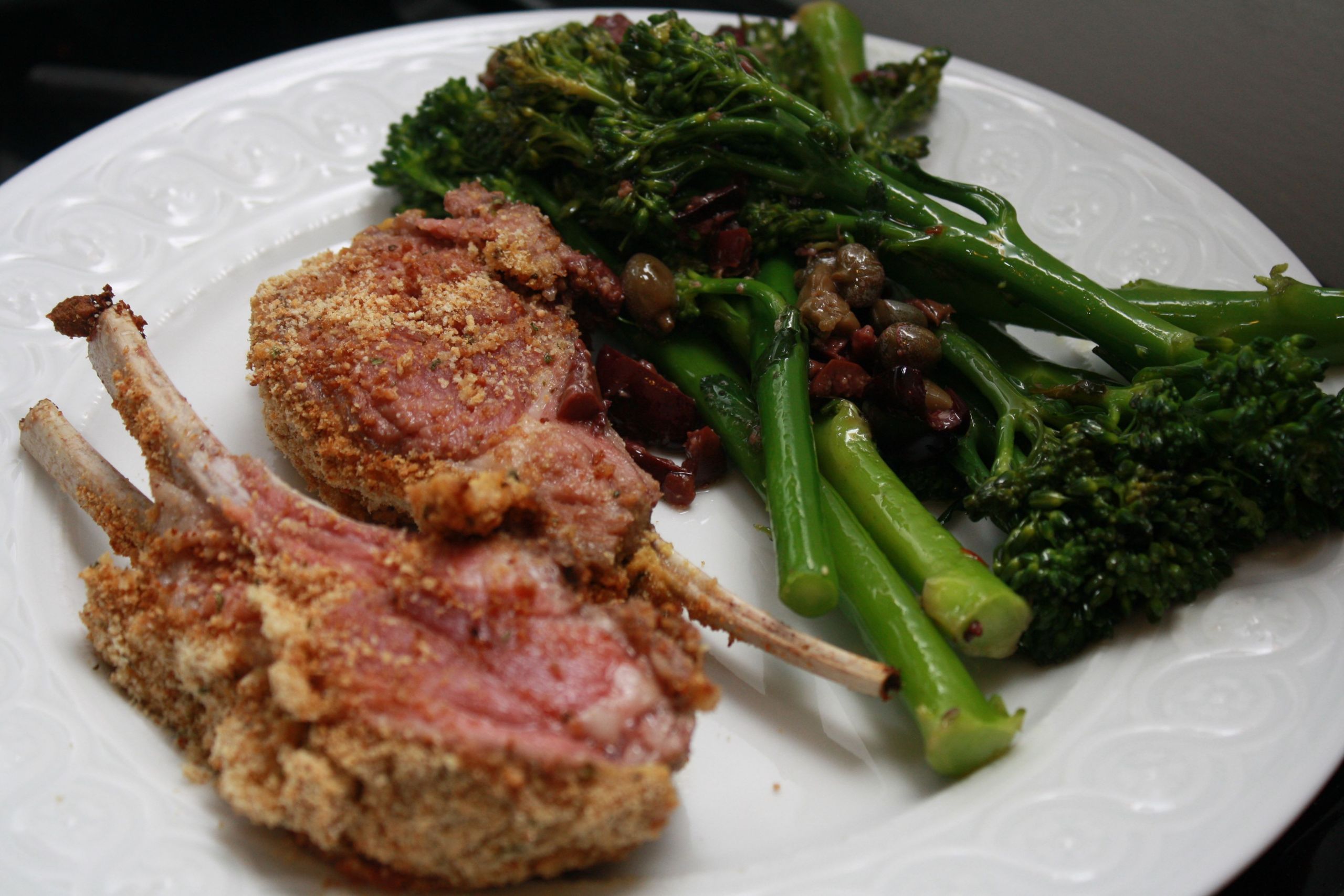 Side Dishes For Lamb Chops
 Elegant Weeknight Meal Mustard Crusted Rack of Lamb