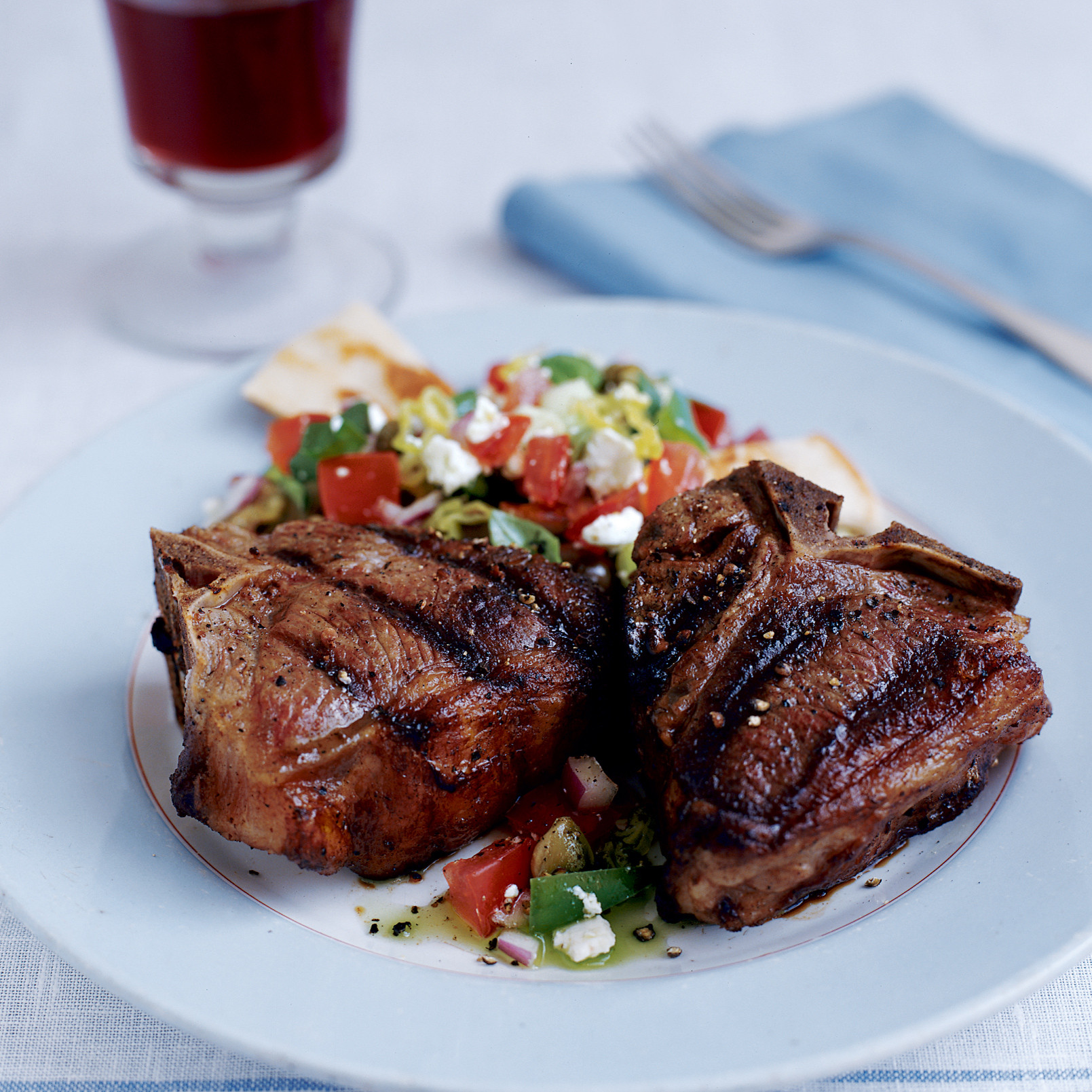 Side Dishes For Lamb Chops
 Grilled Ouzo and Nutmeg Lamb Chops Recipe Diane Kochilas