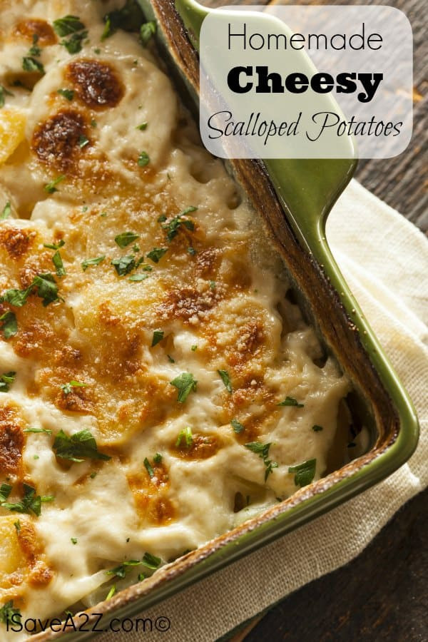 Side Dishes For Large Groups
 Homemade Cheesy Scalloped Potatoes Recipe Much easier