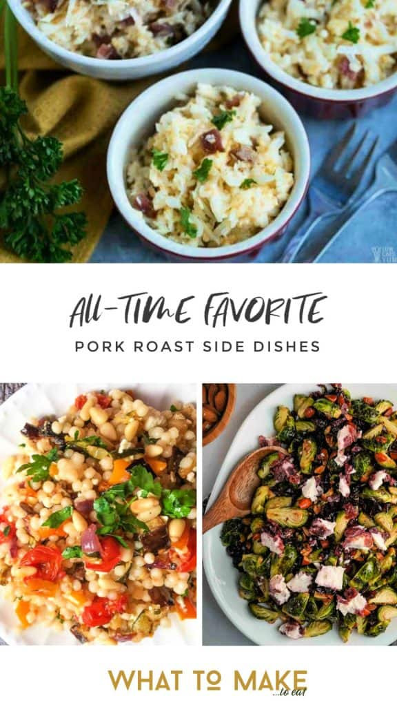 Side Dishes For Pork Roast Dinner
 What to make with a pork roast 20 easy side dishes