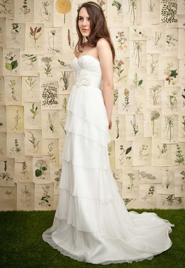 Silk Chiffon Wedding Dress
 Ivy&Aster Silk Chiffon Bridal Wedding Gowns