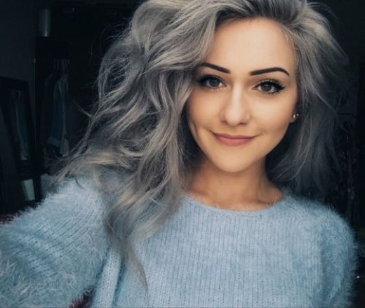 Silver Hair DIY
 DIY Hair How to Get Granny Gray Hair