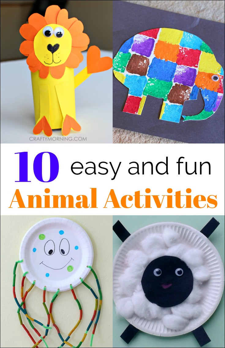 Simple Activities For Kids
 10 Simple Animal Activities from The Kids Weekly Co Op
