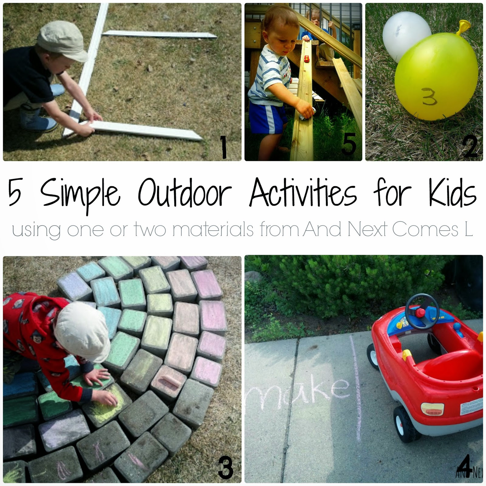 Simple Activities For Kids
 50 Simple Play & Learning Ideas for Kids Using e or Two