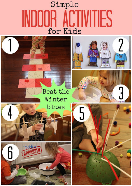 Simple Activities For Kids
 Toddler Approved Simple Indoor Activities for Kids