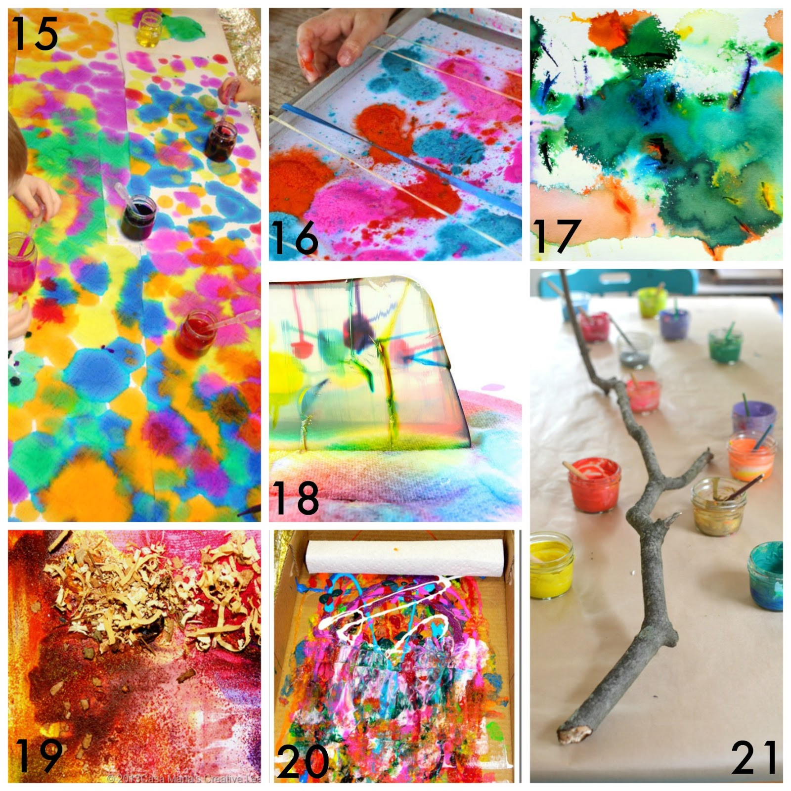 Simple Art Projects For Preschool
 50 Easy Process Art Activities for Kids