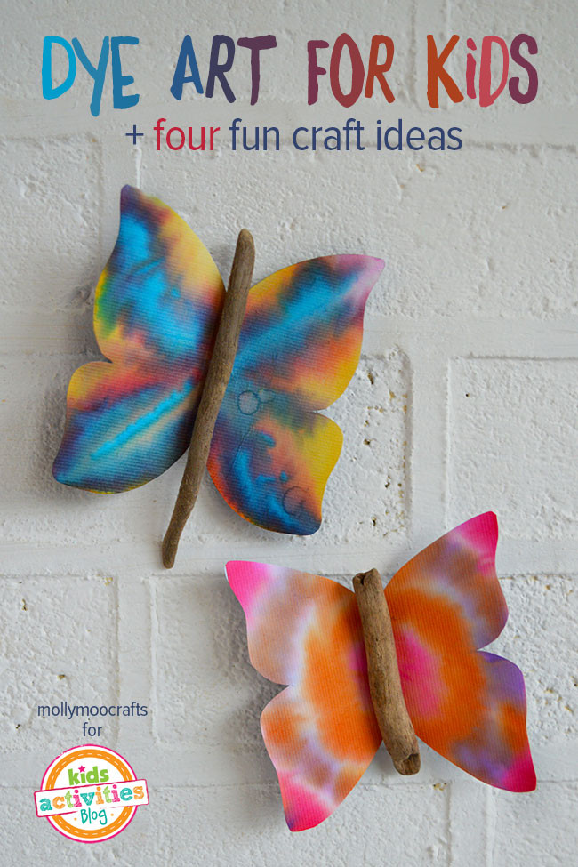 Simple Art Projects For Toddlers
 Dye Art Projects For Kids Without The Mess