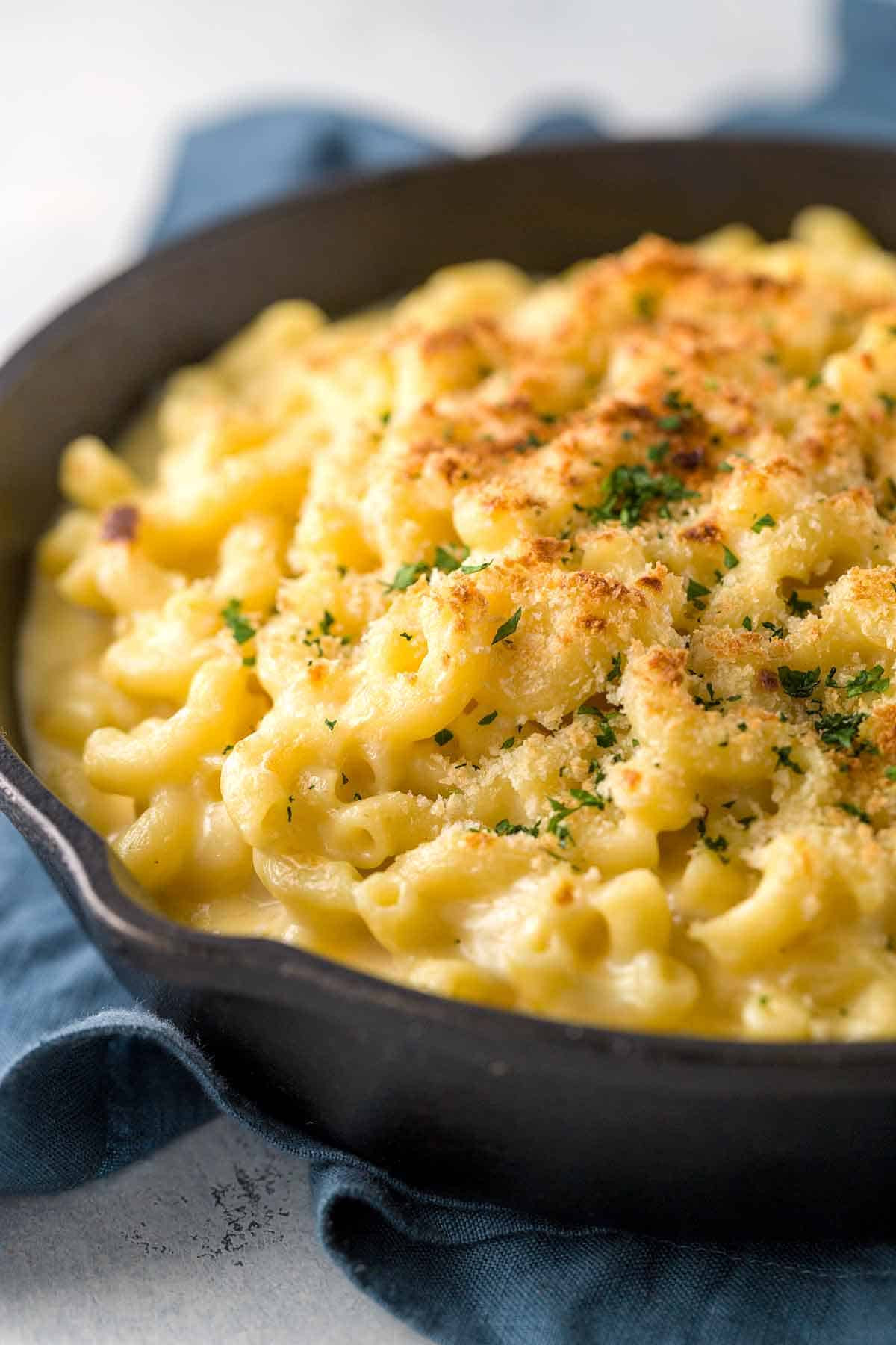 Simple Baked Macaroni And Cheese Recipe
 Baked Macaroni and Cheese with Bread Crumb Topping